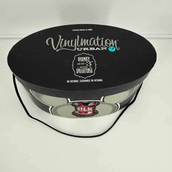 Disney Vinylmation Urban #7 Milk Ear Hat Limited Edition 1000 & 3" Vinylmation - Picture 12 of 16